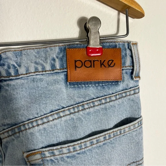 PARKE x Vintage Levi’s Baggy Tapered Crossover Light Wash Jeans - Picture 12 of 15